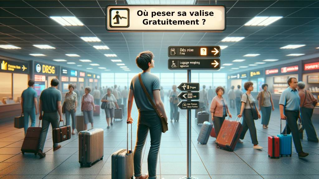 Où peser sa valise gratuitement ?